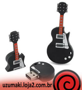 Pen-Drive Guitarra 8Gb