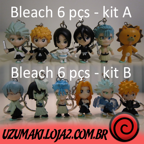 Kit Chaveiro Bleach 6 pçs