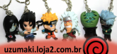 Chaveiro Naruto Shippuden Chibi 6 Peças - E